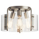 Kichler - 42954NI - Three Light Semi Flush Mount - Thoreau - Brushed Nickel