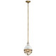 Kichler - 43011NBR - One Light Mini Pendant - Tollis - Natural Brass