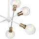 Armstrong Six Light Chandelier (43095WH)
