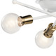 Armstrong Three Light Flush Mount in White (12-43196WH)