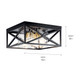 Moorgate Four Light Flush Mount (44084BK)