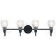 Greenbrier Four Light Bath (45393BK)