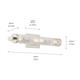 Azores Four Light Linear Bath (45649PN)