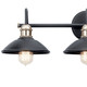 Clyde Three Light Bath (45945BK)