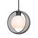 Besa - 1JT-MANASM-BK - One Light Pendant - Besa Mana Pendant - Black