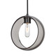 Besa - 1JT-MANASM-BK-NI - One Light Pendant - Besa Mana Pendant - Black