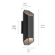Estella LED Outdoor Wall Mount (49608BKLED)