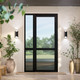Estella LED Outdoor Wall Mount (49608BKLED)