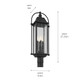 Harbor Row Four Light Outdoor Post Mount (49717BKT)