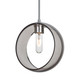 Besa - 1JT-MANASM-SN-NI - One Light Pendant - Besa Mana Pendant - Satin Nickel