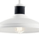 Allenbury One Light Outdoor Pendant/Semi Flush in White (12-49982WH)