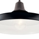 Pier One Light Outdoor Pendant/Semi Flush in Black (12-49993BK)