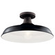 Pier One Light Outdoor Pendant/Semi Flush in Black (12-49993BK)