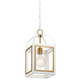 Vath One Light Pendant in White (12-52030WHNBR)