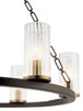 Mathias Six Light Chandelier (52107OZ)
