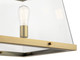 Darton Five Light Linear Chandelier (52123BNB)