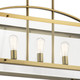Darton Five Light Linear Chandelier (52123BNB)