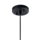 Zailey One Light Pendant (52176BK)