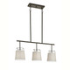 Kichler - 52263OZ - Three Light Linear Chandelier - Marika - Olde Bronze