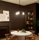 Aivian Three Light Chandelier (52397BK)
