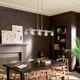 Aivian Eight Light Linear Chandelier (52400NI)