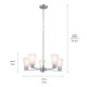Stamos Five Light Chandelier (52436NI)