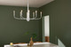 Deela Eight Light Chandelier (52528WH)