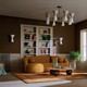 Gala LED Chandelier in Champagne Bronze (12-52533CPZWH)