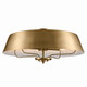 Luella Four Light Pendant/Semi Flush (52543BNB)