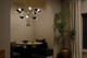 Arcus 12 Light Chandelier (52561CPZBK)