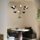 Arcus 12 Light Chandelier (52561CPZBK)