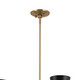 Phix 12 Light Chandelier (52566CPZBK)