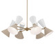 Phix 12 Light Chandelier (52566CPZGRG)