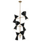 Phix 12 Light Foyer Chandelier (52568CPZBK)