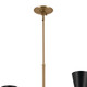 Phix 12 Light Foyer Chandelier (52568CPZBK)