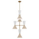 Phix 12 Light Foyer Chandelier (52568CPZGRG)