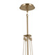 Albers One Light Pendant in Champagne Bronze (12-52582CPZ)