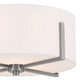 Malen Two Light Flush Mount (52593CLP)