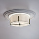 Malen Two Light Flush Mount (52593CLP)