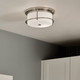 Brit Two Light Flush Mount (52595PN)