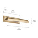 Carston LED Picture Light in Champagne Bronze (12-52686CPZ)