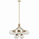 Silvarious 12 Light Chandelier Convertible (52701CPZ)