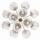 Silvarious 12 Light Chandelier Convertible (52701CPZ)