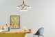 Silvarious 12 Light Chandelier Convertible (52701CPZCLR)