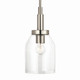 Madden One Light Mini Pendant (52725NI)