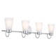 Erma Four Light Bath (55127NI)