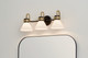 Farum Three Light Bath (55155BK)