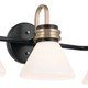 Farum Three Light Bath (55155BK)