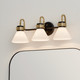 Farum Three Light Bath (55155BK)