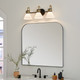 Farum Three Light Bath (55155BK)